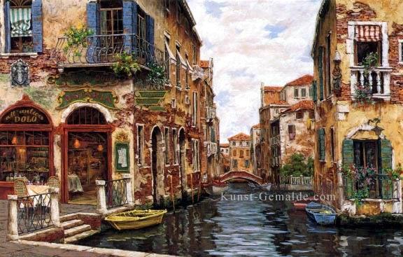 YXJ0309e Impressionismus Venedig Landschaft Ölgemälde